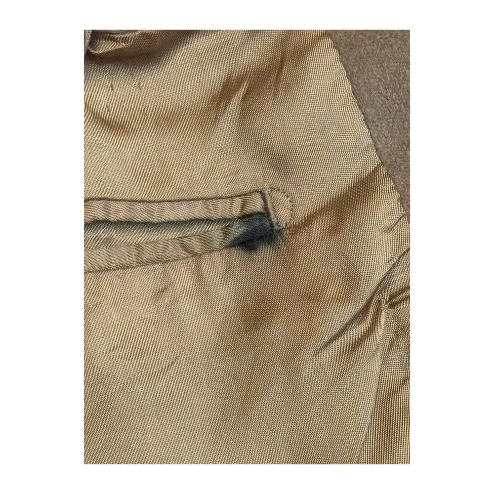 Burberry Wool Blazer Vintage Tan M